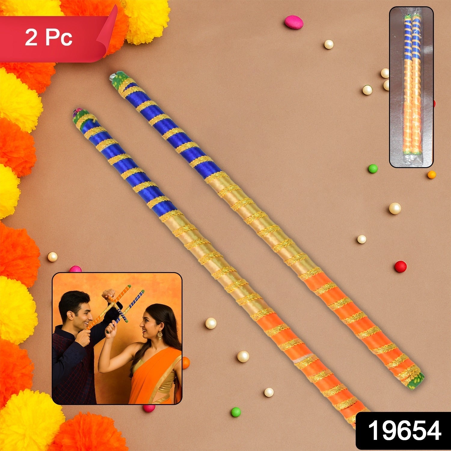 Sticks Pair for Navratri & Garba Sticks Pair for Navratri & Garba